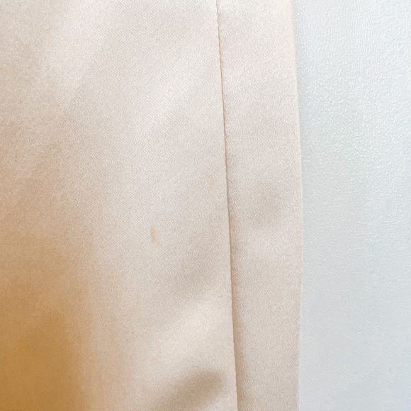 ZARA WOMAN NWT FW22 VANILLA SATIN EFFECT DRESS 8342/230/014 - Picture 6 of 14